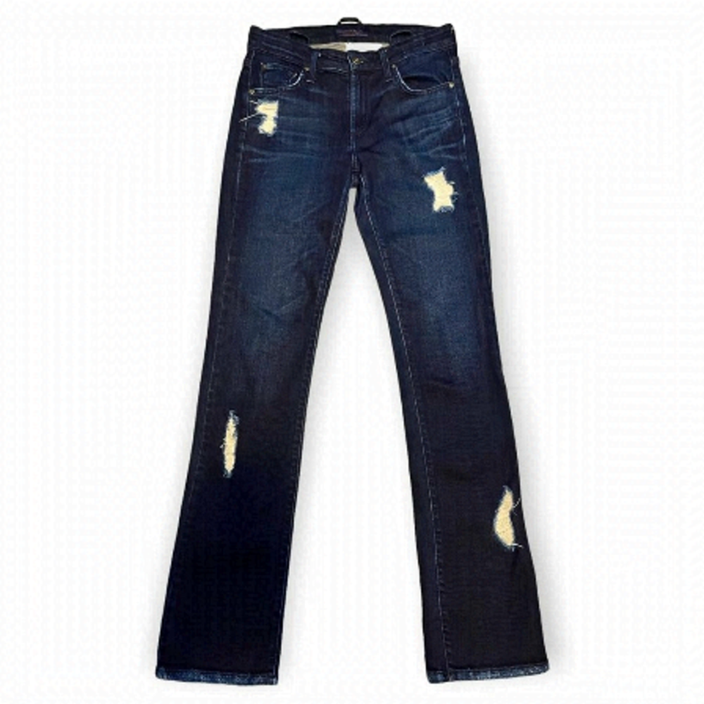 James Jeans BUDDY Dark Wash Luxury Designer Denim Jeans - Womens 30 x 33